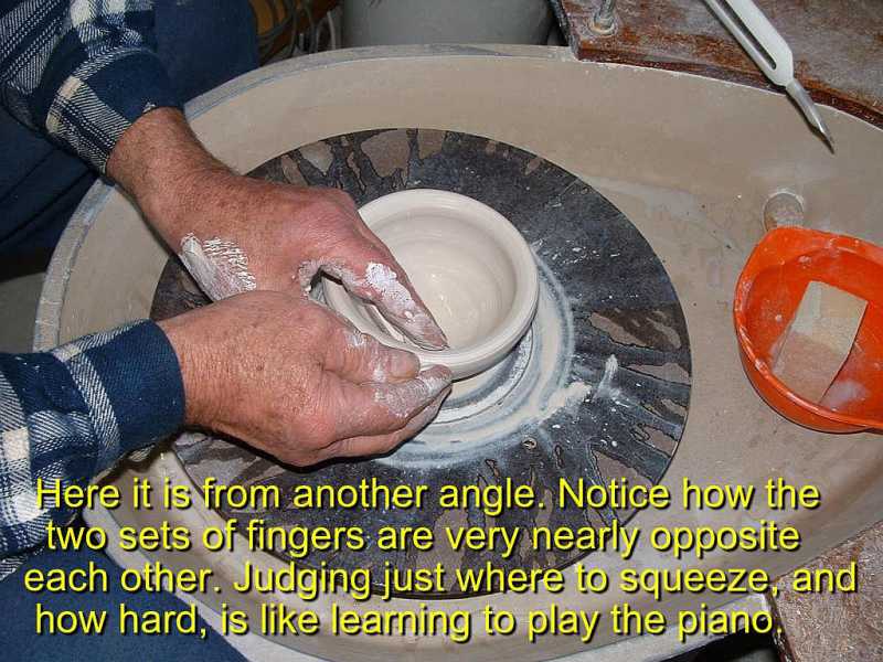 "Lifting" the clay 2