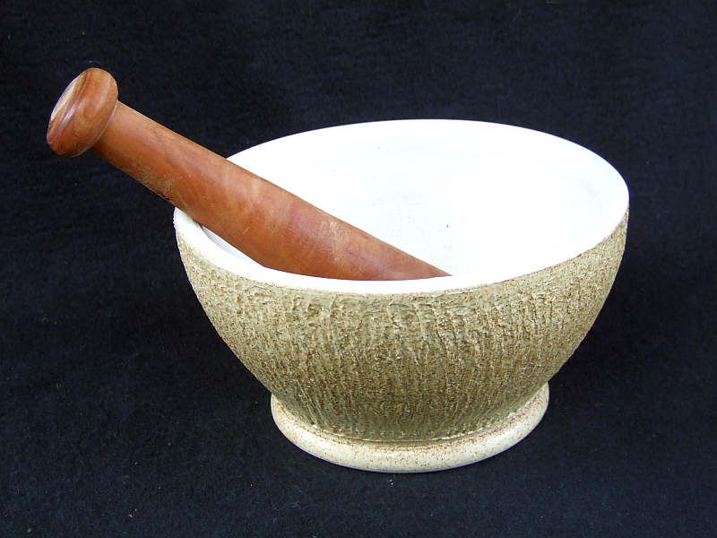 Mortar
              & pestle