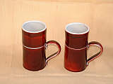 Copper
                  red mugs