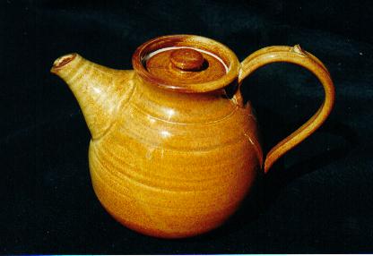 Another
                      teapot. Indian Red glaze on this one.