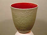 Water etching chrysanthemum motif